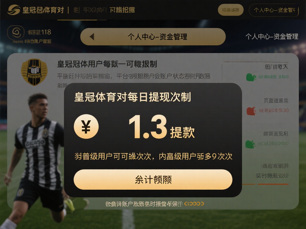 值得注意的是，皇冠体育对每日提现次数也有限制。通常