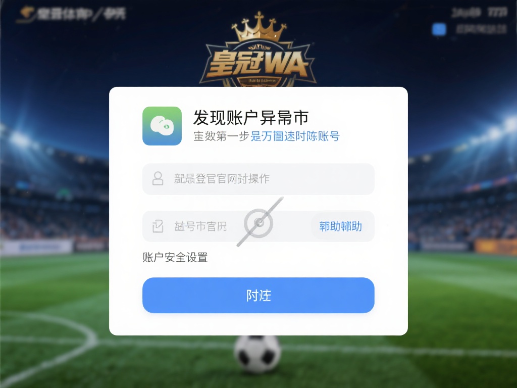 发现账户异常的第一步，应该是迅速冻结账户。皇冠体育