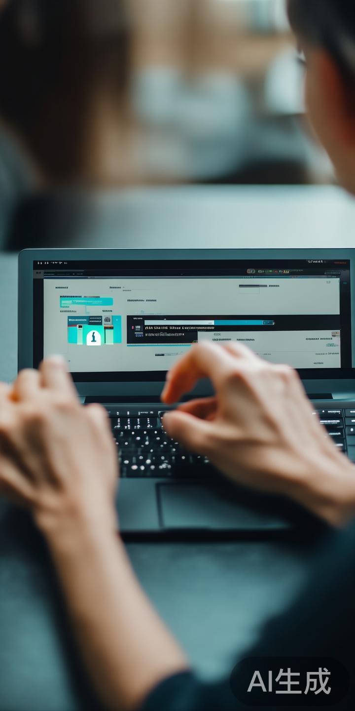 2.&nbsp;输入网址
在地址栏中准确输入获取到的入口网